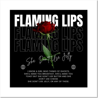 Flaming Lips // Flower Posters and Art